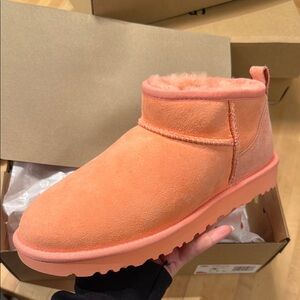 UGG Coral Suede Ankle Boots